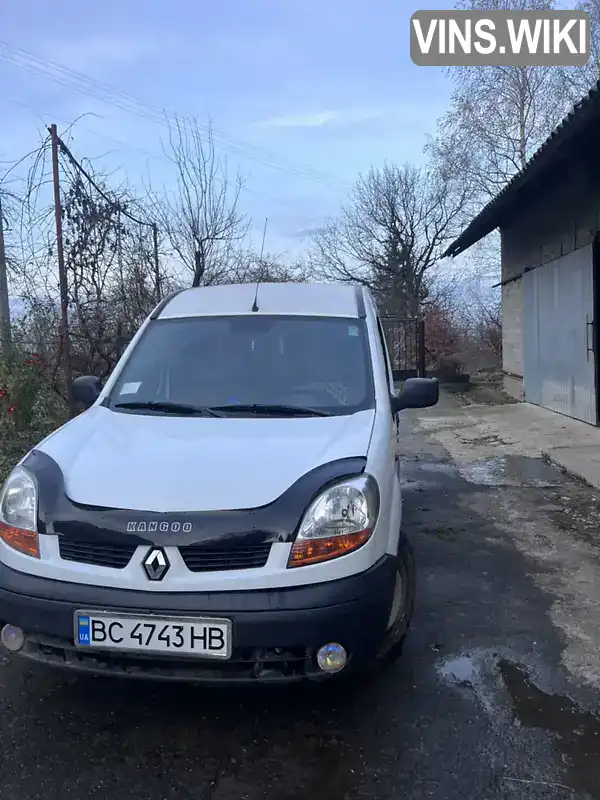 Мінівен Renault Kangoo 2005 1.46 л. Ручна / Механіка обл. Львівська, Золочів - Фото 1/3