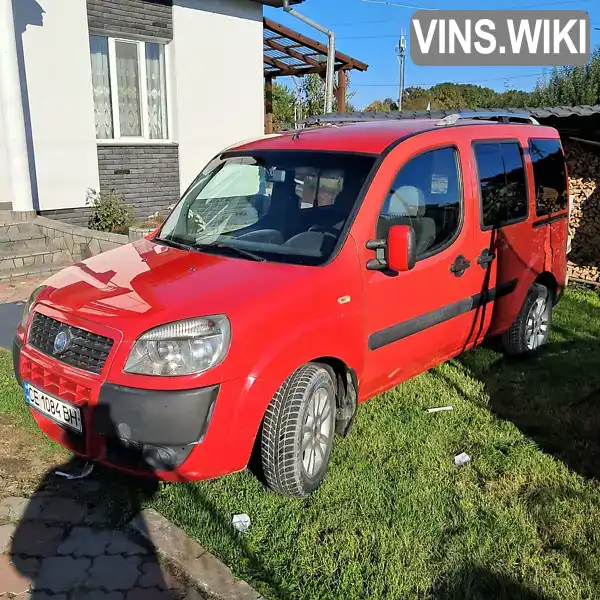 Мінівен Fiat Doblo 2006 1.91 л. Ручна / Механіка обл. Чернівецька, Чернівці - Фото 1/21