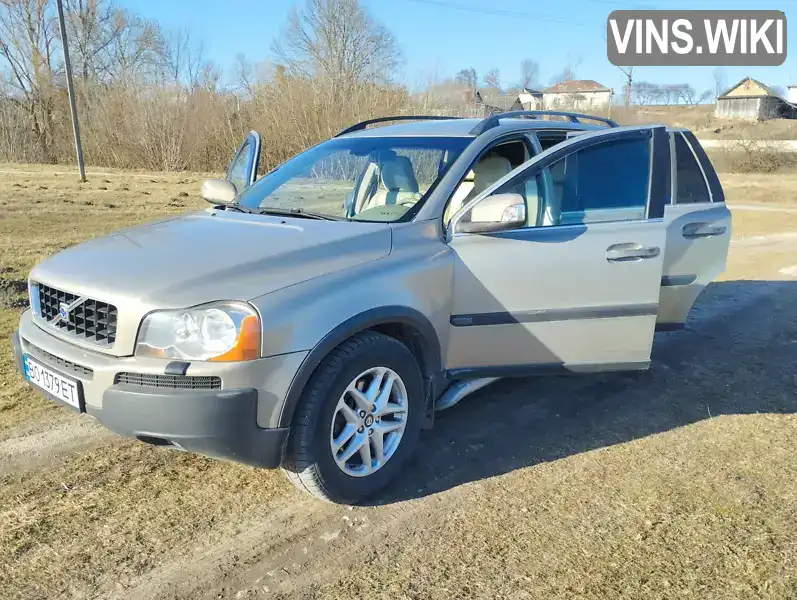 Позашляховик / Кросовер Volvo XC90 2004 2.4 л. обл. Тернопільська, Кременець - Фото 1/21