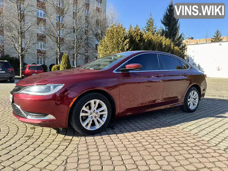 Седан Chrysler 200 2014 2.36 л. Автомат обл. Івано-Франківська, Тлумач - Фото 1/21