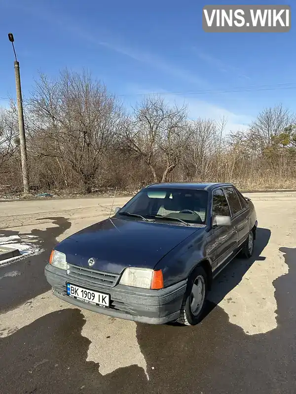 W0L000039L2567553 Opel Kadett 1990 Седан 1.6 л. Фото 1