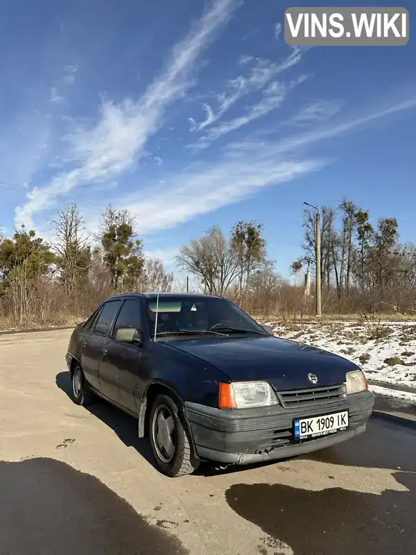 W0L000039L2567553 Opel Kadett 1990 Седан 1.6 л. Фото 2