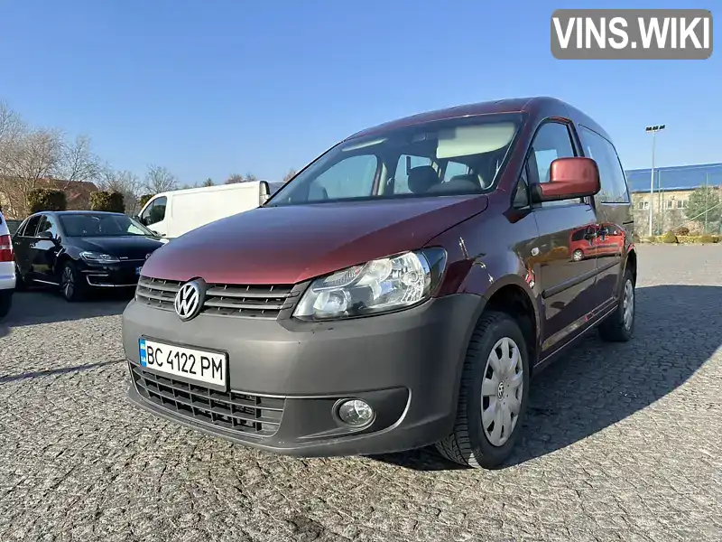 Минивэн Volkswagen Caddy 2011 1.6 л. Автомат обл. Львовская, Жолква - Фото 1/21