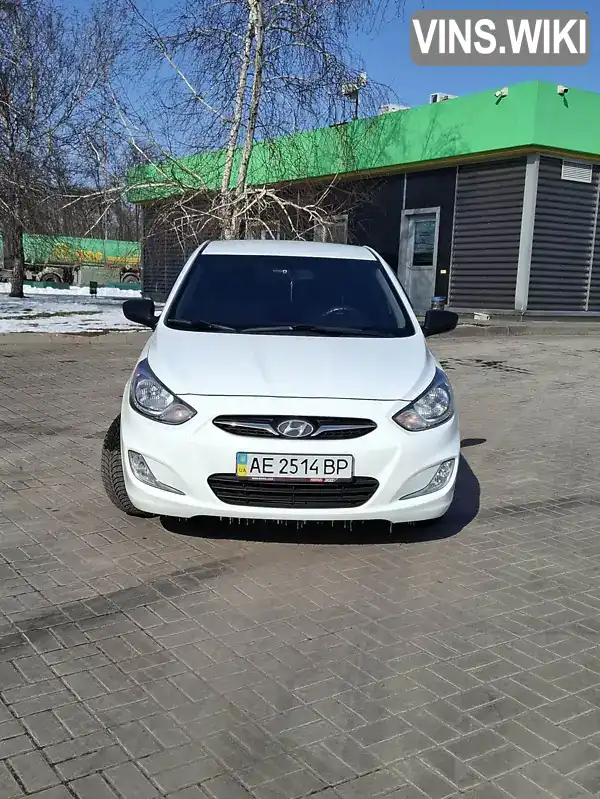 Z94CT41CACR140667 Hyundai Accent 2012 Седан 1.4 л. Фото 1