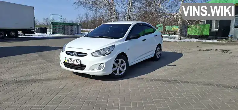 Z94CT41CACR140667 Hyundai Accent 2012 Седан 1.4 л. Фото 2