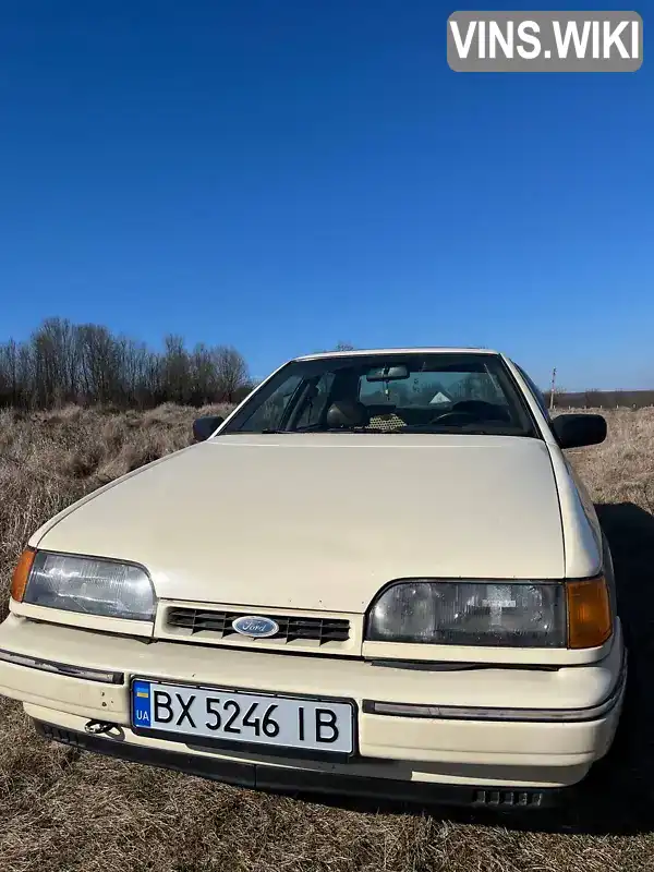 WF0AXXGAGAGB54709 Ford Scorpio 1990 Седан 2 л. Фото 1