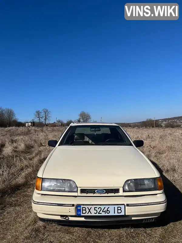 WF0AXXGAGAGB54709 Ford Scorpio 1990 Седан 2 л. Фото 3