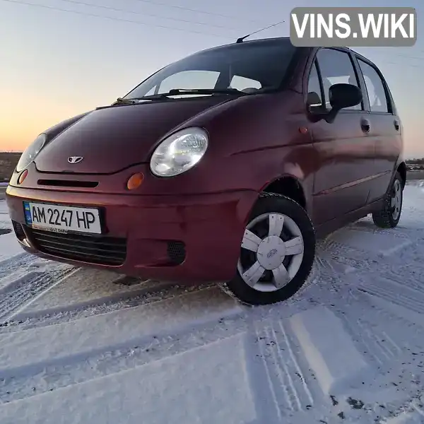 Хетчбек Daewoo Matiz 2007 0.8 л. Ручна / Механіка обл. Житомирська, Брусилів - Фото 1/13