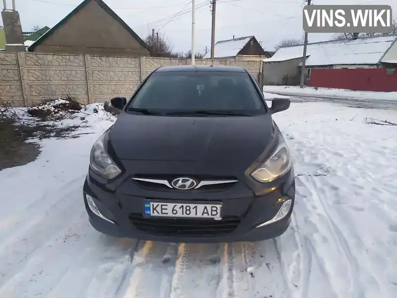 Седан Hyundai Accent 2011 1.6 л. Автомат обл. Днепропетровская, Синельниково - Фото 1/7