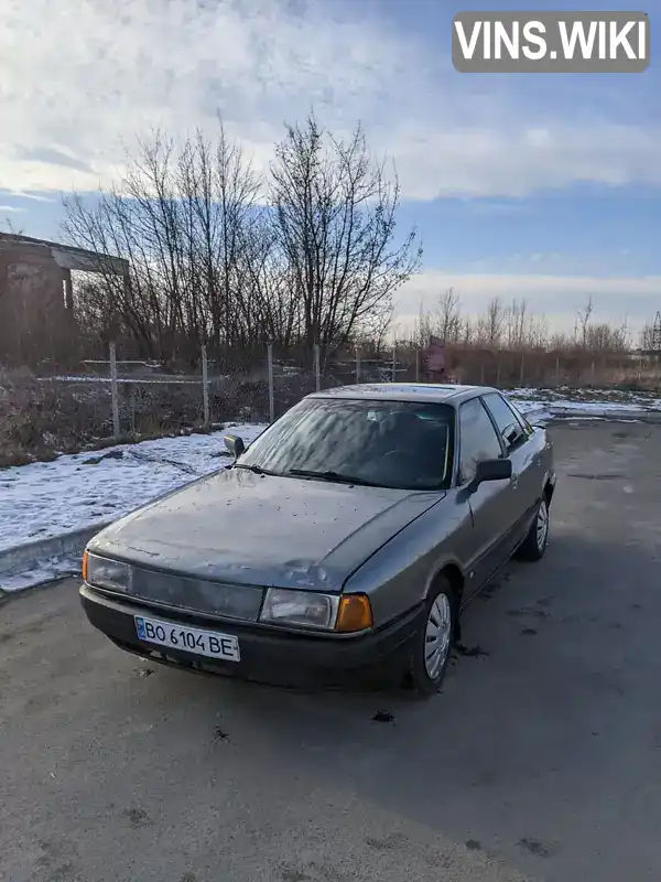 WAUZZZ8AZLA187977 Audi 80 1990 Седан 2 л. Фото 1