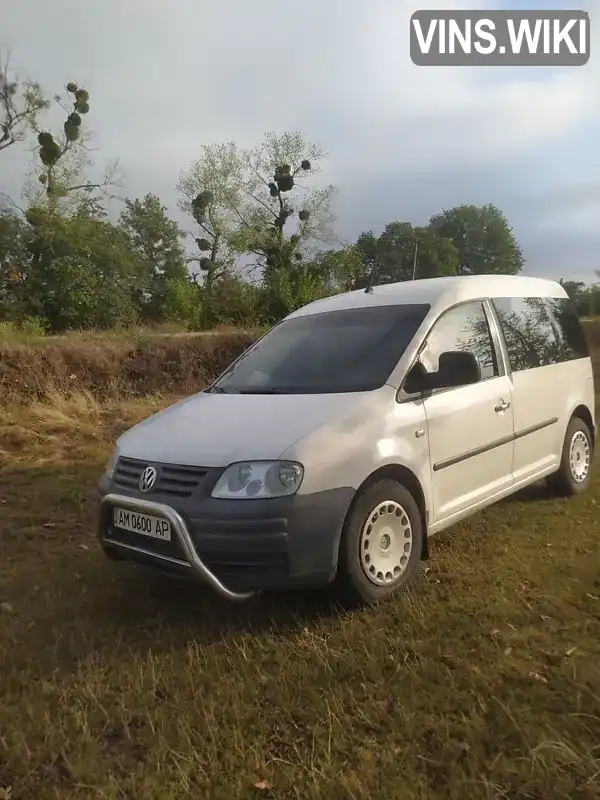 Минивэн Volkswagen Caddy 2004 2 л. Ручная / Механика обл. Винницкая, Гайсин - Фото 1/9