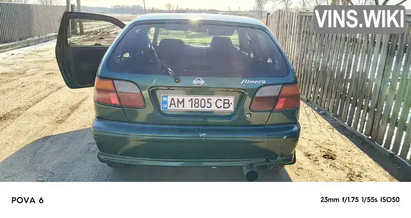 JN1EAAN15U0534091 Nissan Almera 1996 Хетчбек 1.39 л. Фото 3