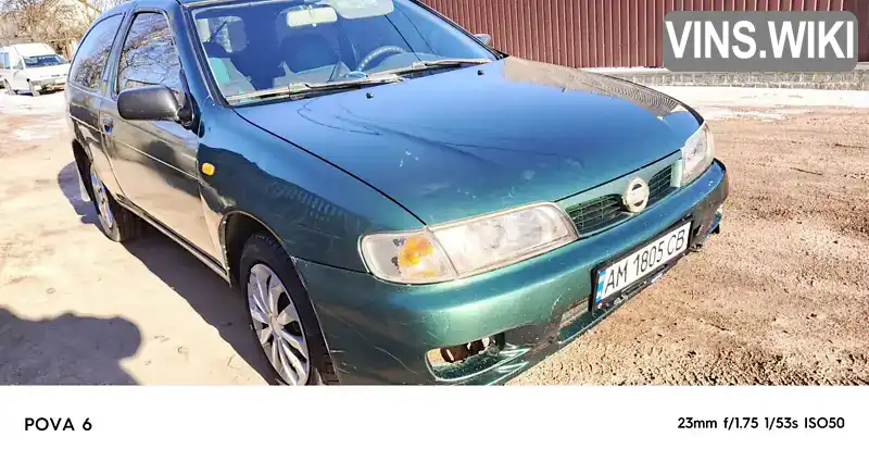 JN1EAAN15U0534091 Nissan Almera 1996 Хетчбек 1.39 л. Фото 7