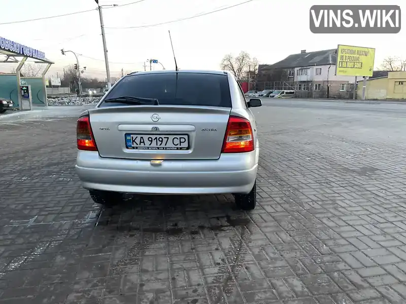 W0L0TGF48Y5338503 Opel Astra 2000 Хэтчбек 1.7 л. Фото 8