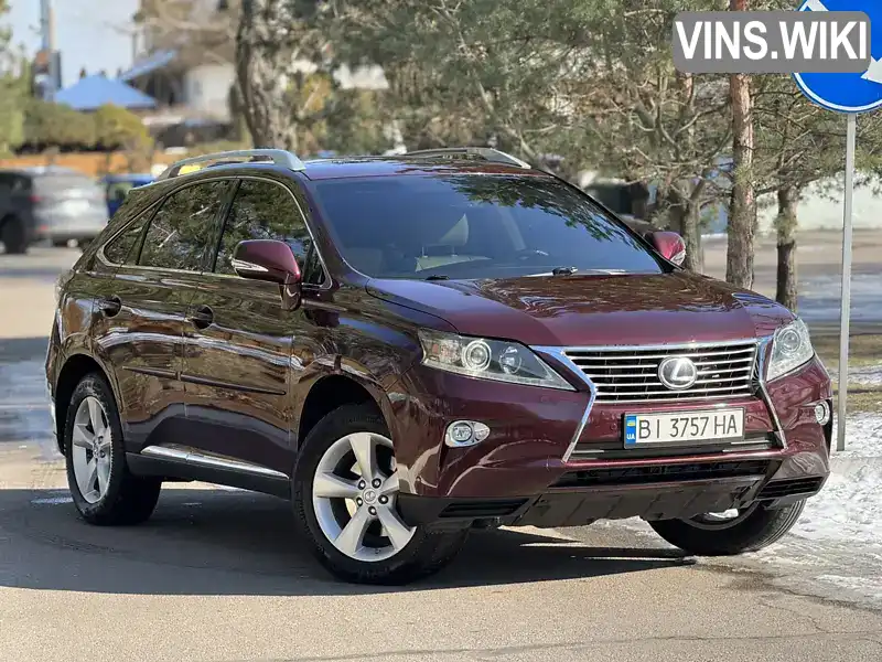 2T2BK1BA4FC313710 Lexus RX 2015 Внедорожник / Кроссовер 3.5 л. Фото 2