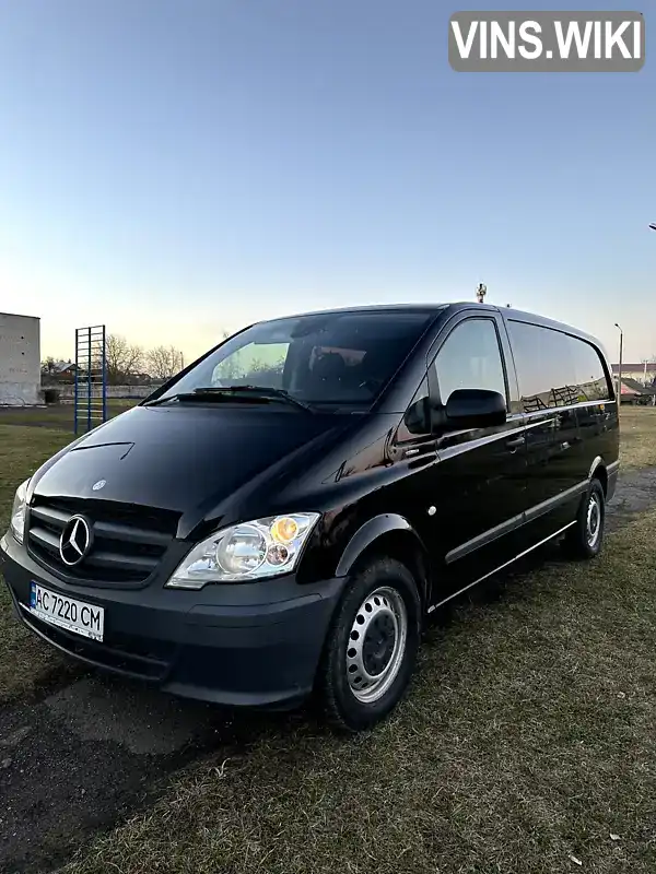 Мінівен Mercedes-Benz Vito 2014 2.14 л. Ручна / Механіка обл. Волинська, Ковель - Фото 1/21