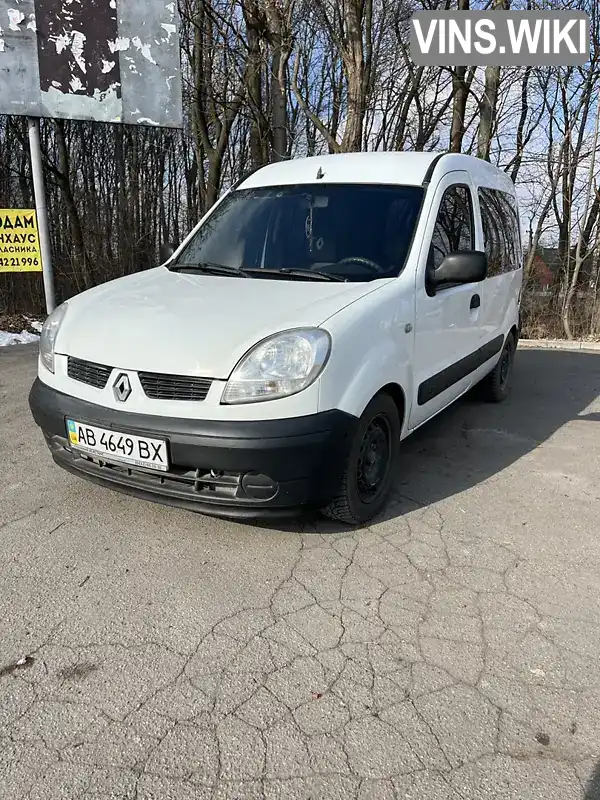 Мінівен Renault Kangoo 2008 1.46 л. Ручна / Механіка обл. Вінницька, Вінниця - Фото 1/21