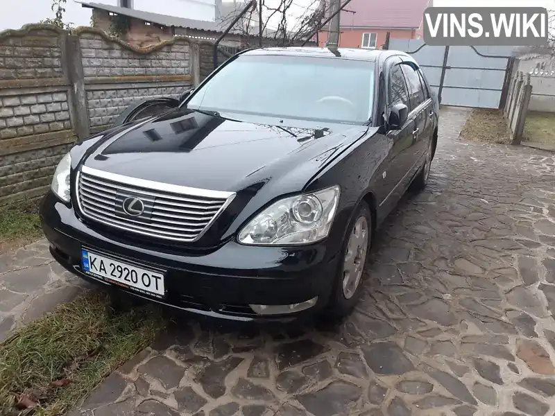 Седан Lexus LS 2005 4.29 л. Автомат обл. Київська, Київ - Фото 1/21