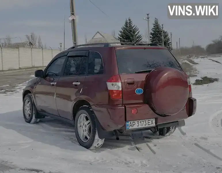 Позашляховик / Кросовер Chery Tiggo 2008 2 л. Ручна / Механіка обл. Запорізька, Запоріжжя - Фото 1/11