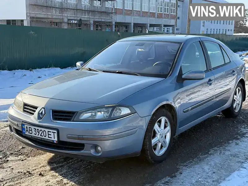 VF1BG4WB633773844 Renault Laguna 2005 Ліфтбек 1.9 л. Фото 1