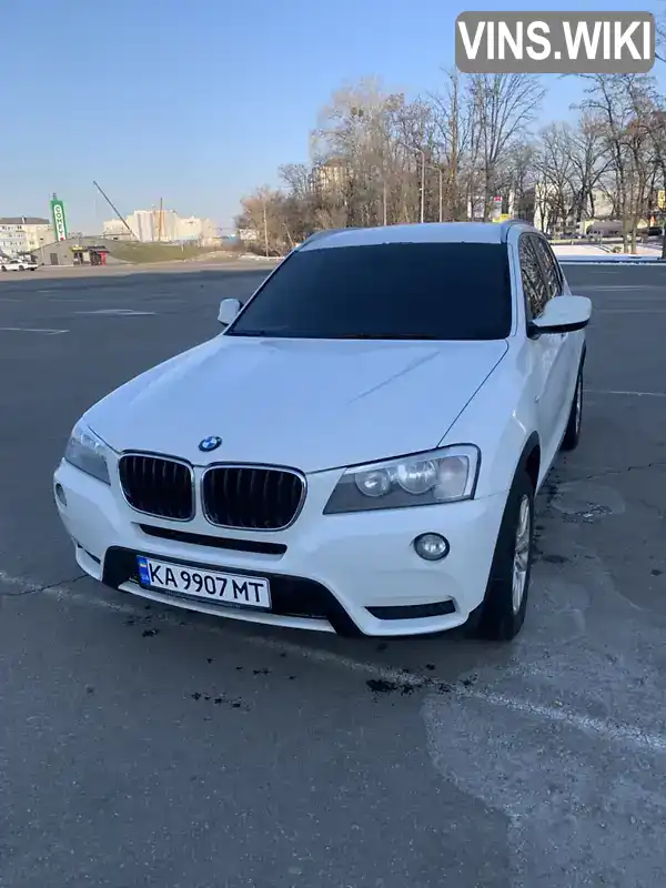 Позашляховик / Кросовер BMW X3 2013 2 л. Автомат обл. Житомирська, Бердичів - Фото 1/21