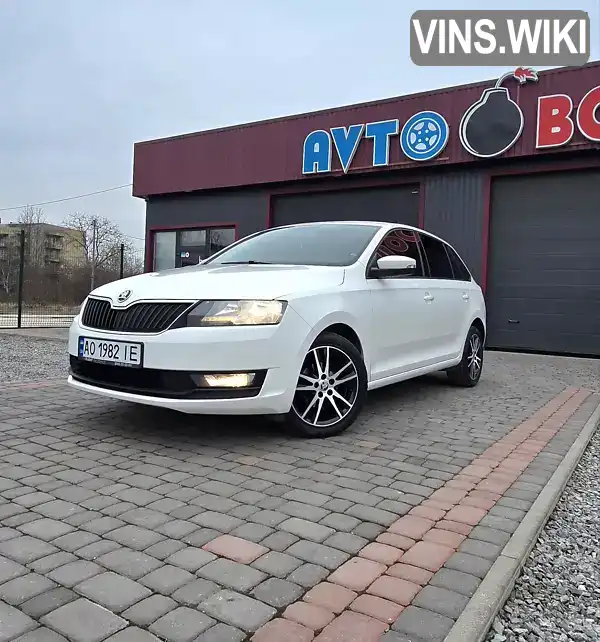 TMBEF6NH5J4536426 Skoda Rapid 2017 Хэтчбек 1.4 л. Фото 1