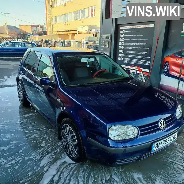 Хэтчбек Volkswagen Golf 2000 1.39 л. Ручная / Механика обл. Житомирская, Коростень - Фото 1/21