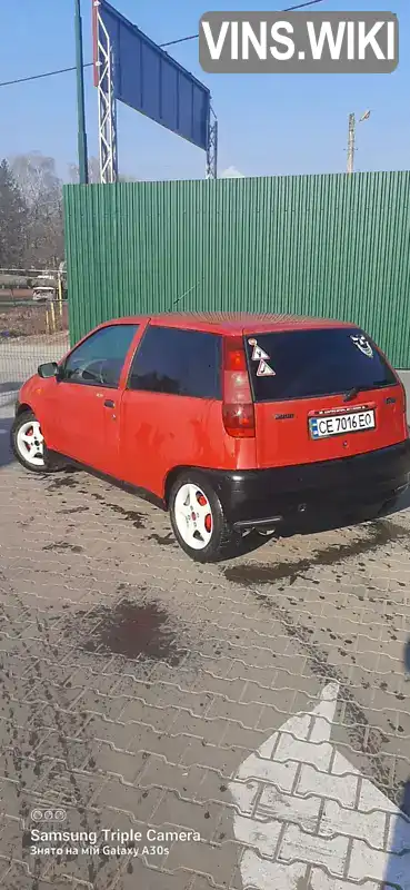 Хетчбек Fiat Punto 1996 1.11 л. Ручна / Механіка обл. Чернівецька, Сторожинець - Фото 1/9