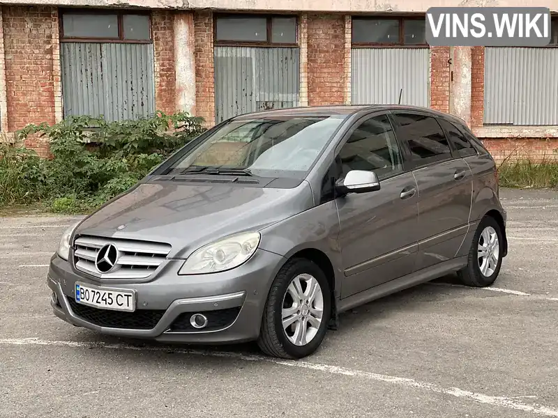 Хетчбек Mercedes-Benz B-Class 2008 1.99 л. Ручна / Механіка обл. Тернопільська, Збараж - Фото 1/19