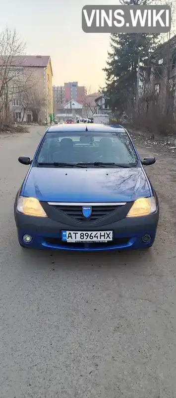 UU1LSDAGH36726955 Dacia Logan 2006 Седан 1.39 л. Фото 2