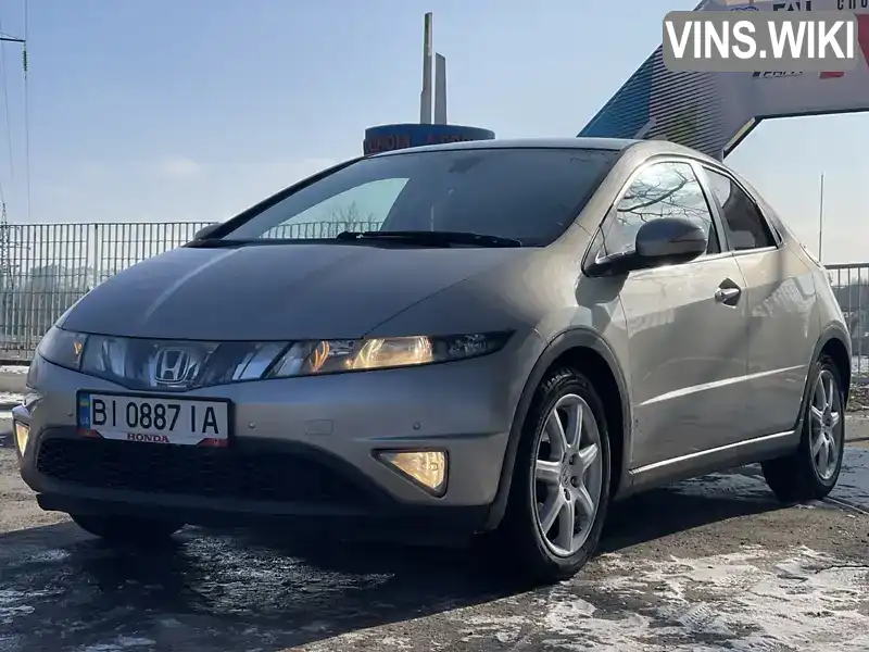 Хетчбек Honda Civic 2008 1.8 л. Робот обл. Полтавська, Полтава - Фото 1/21