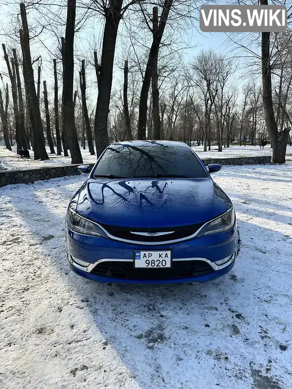 Седан Chrysler 200 2014 2.36 л. обл. Запорізька, Запоріжжя - Фото 1/21