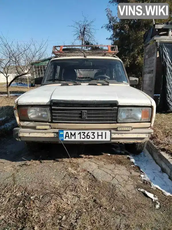 Універсал ВАЗ / Lada 2104 1986 1.2 л. Ручна / Механіка обл. Житомирська, Коростишів - Фото 1/9