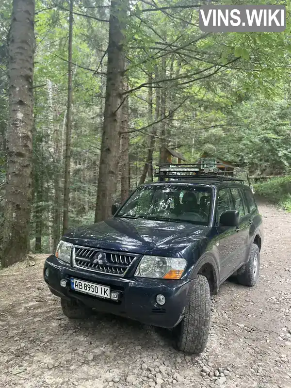 Позашляховик / Кросовер Mitsubishi Pajero Wagon 2005 3.2 л. Ручна / Механіка обл. Вінницька, Вінниця - Фото 1/13