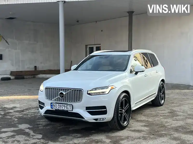 Позашляховик / Кросовер Volvo XC90 2016 1.97 л. Автомат обл. Тернопільська, Тернопіль - Фото 1/21