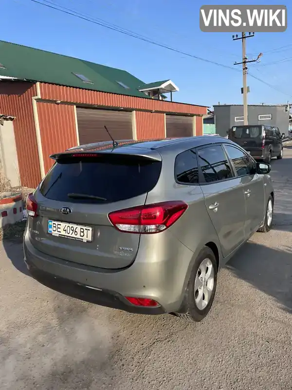 KNAHU815BF7113694 Kia Carens 2015 Мікровен 1.69 л. Фото 2