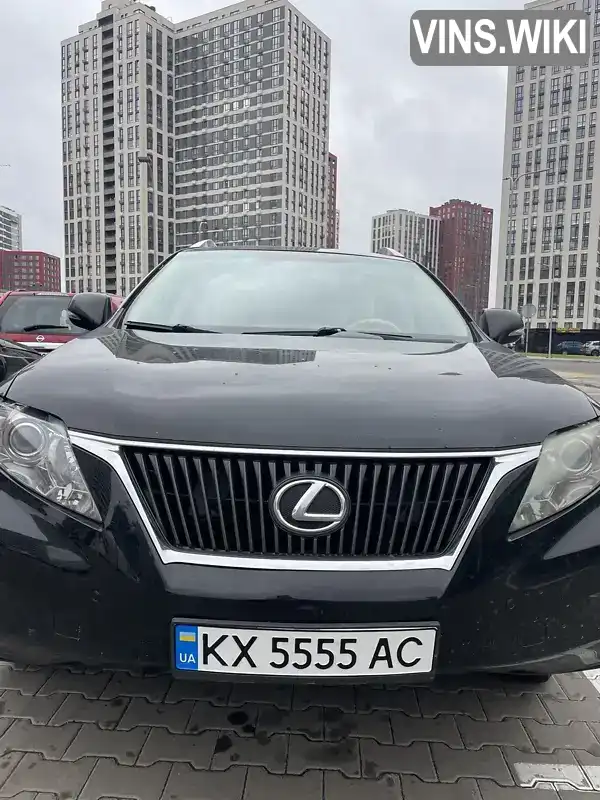 2T2BK1BA1BC104936 Lexus RX 2011 Внедорожник / Кроссовер 3.46 л. Фото 1