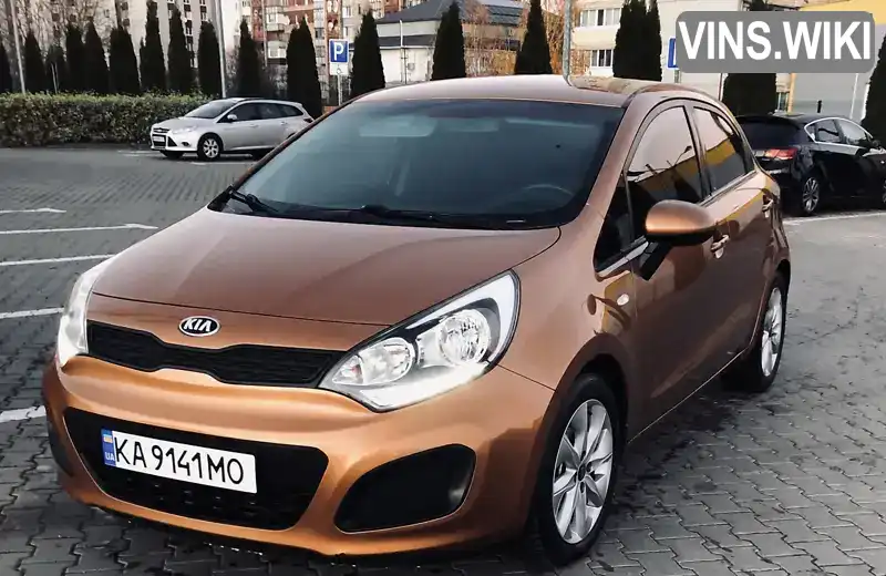 KNADM514AD6797827 Kia Rio 2012 Хетчбек 1.4 л. Фото 1