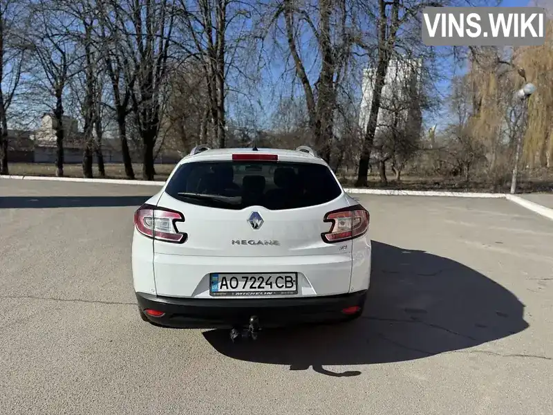 VF1KZ1G0645744973 Renault Megane 2011 Універсал 1.5 л. Фото 2