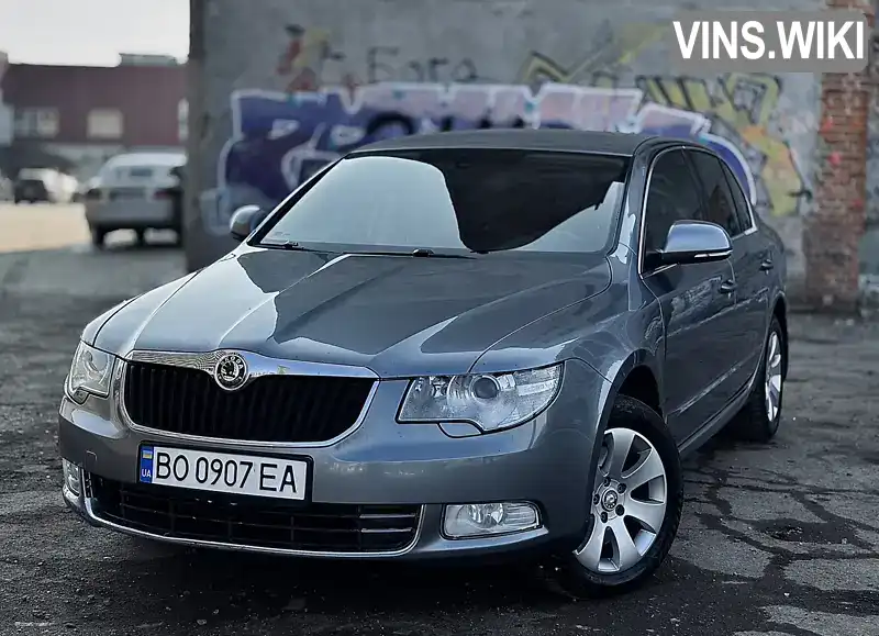 Ліфтбек Skoda Superb 2009 1.8 л. Ручна / Механіка обл. Тернопільська, Тернопіль - Фото 1/21