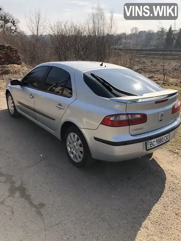 VF1BG0W0A29371976 Renault Laguna 2005 Ліфтбек 2 л. Фото 3