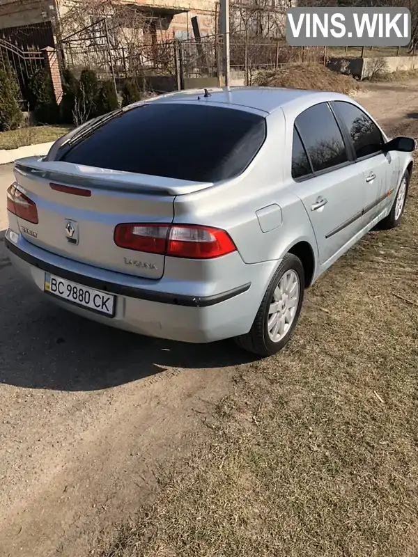 VF1BG0W0A29371976 Renault Laguna 2005 Ліфтбек 2 л. Фото 5