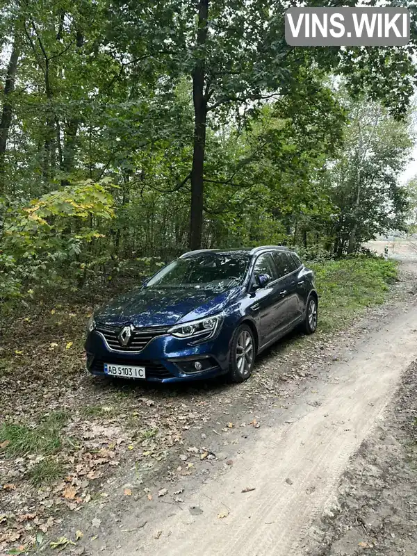 Універсал Renault Megane 2017 1.46 л. Ручна / Механіка обл. Вінницька, Гайсин - Фото 1/3