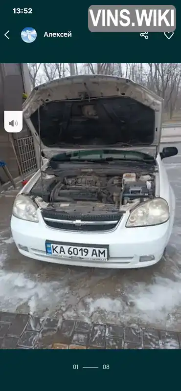 Седан Chevrolet Lacetti 2005 1.6 л. Ручна / Механіка обл. Дніпропетровська, Дніпро (Дніпропетровськ) - Фото 1/5