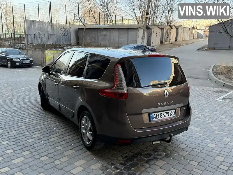 VF1JZ1SA644944702 Renault Grand Scenic 2011 Мінівен 1.9 л. Фото 8