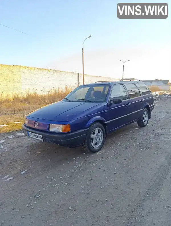 WVWZZZ31ZMB075937 Volkswagen Passat 1991 Универсал 1.99 л. Фото 1