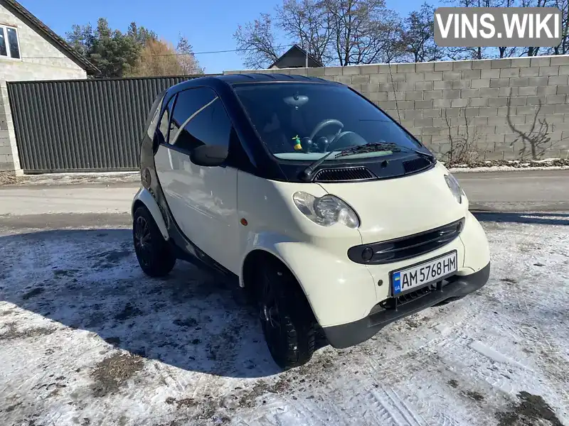 Купе Smart Fortwo 2004 0.7 л. Автомат обл. Житомирська, Звягель - Фото 1/15