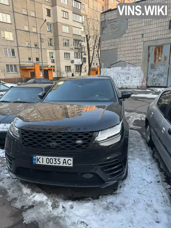 Внедорожник / Кроссовер Land Rover Range Rover Velar 2019 3 л. Автомат обл. Киевская, Киев - Фото 1/21