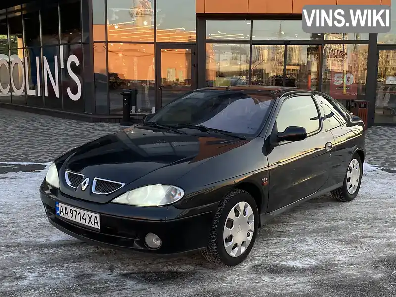 Купе Renault Megane 2002 1.6 л. Ручна / Механіка обл. Київська, Київ - Фото 1/21