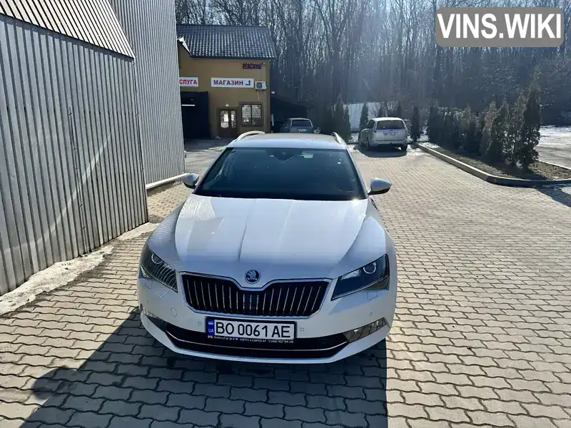 Універсал Skoda Superb 2017 1.6 л. Ручна / Механіка обл. Тернопільська, Тернопіль - Фото 1/21